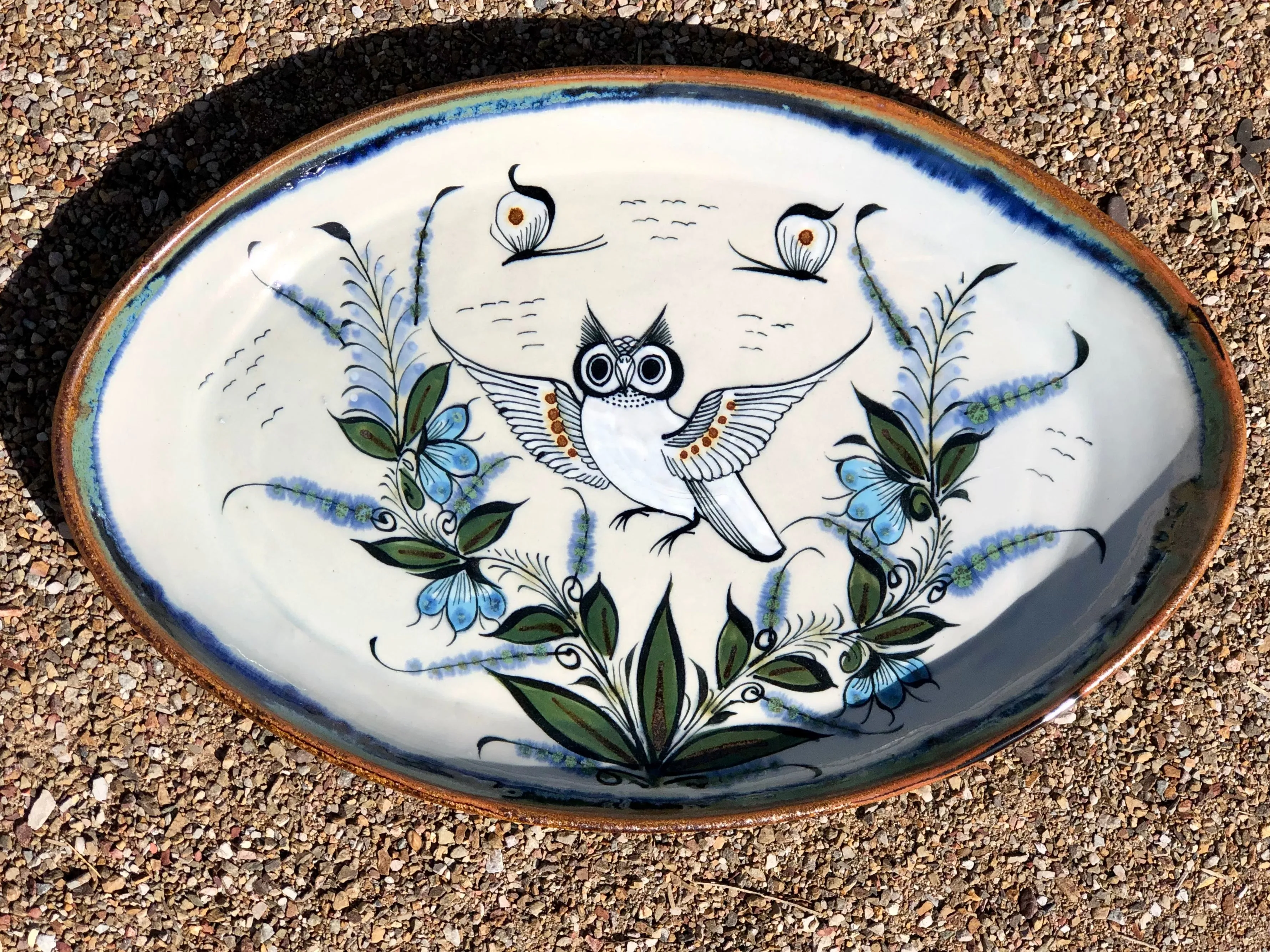 Ken Edwards Pottery Oval Platter (KE.V35)