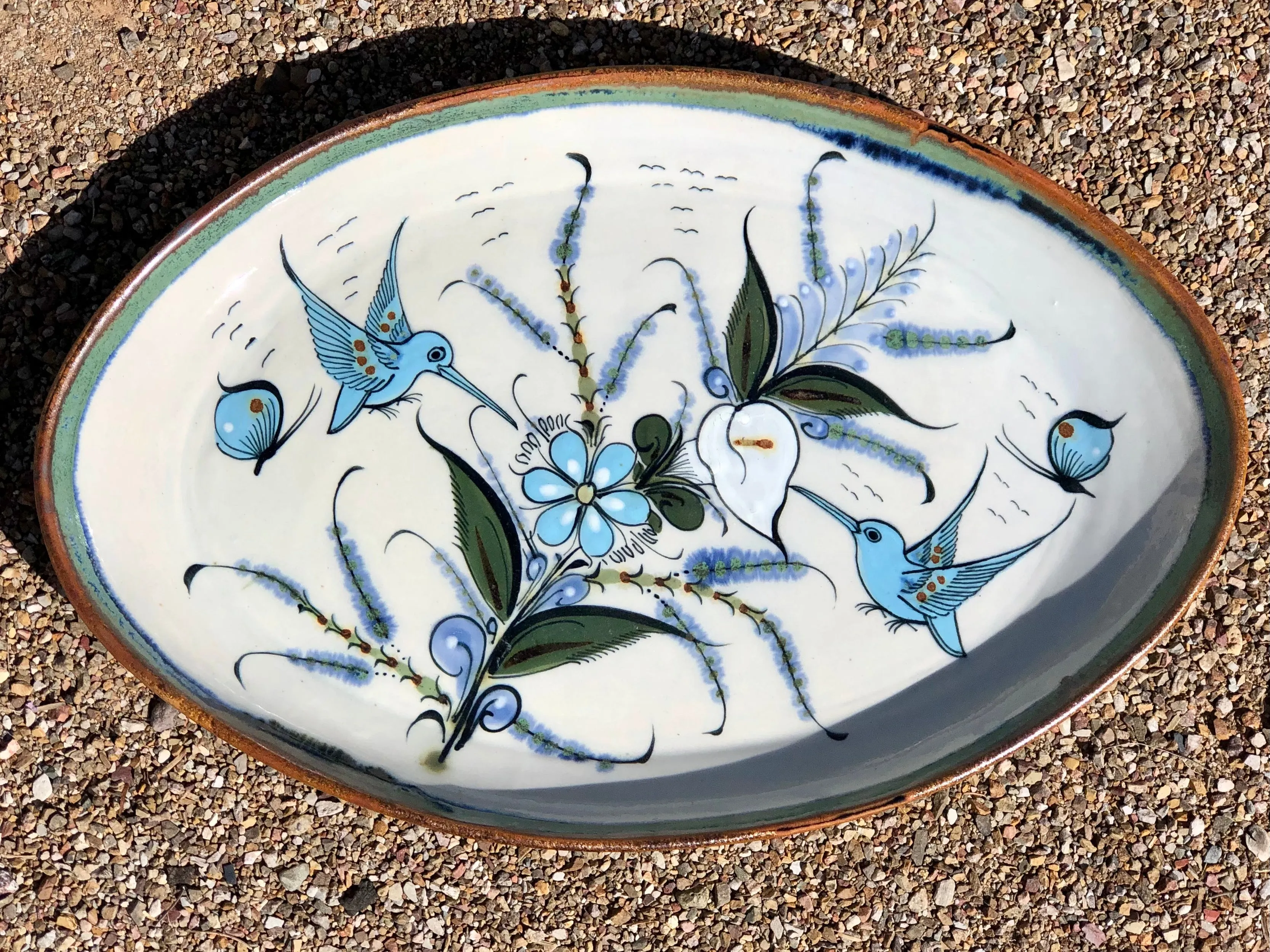 Ken Edwards Pottery Oval Platter (KE.V35)