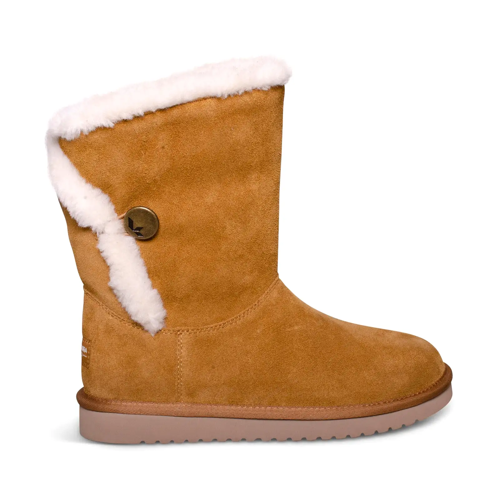 Koolaburra By UGG Alamie Short Chestnut Boots - Women's