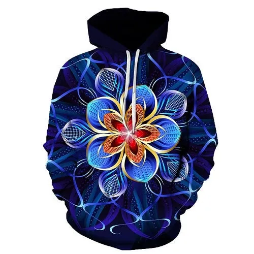 Latest 3D Flower Themed Hoodies