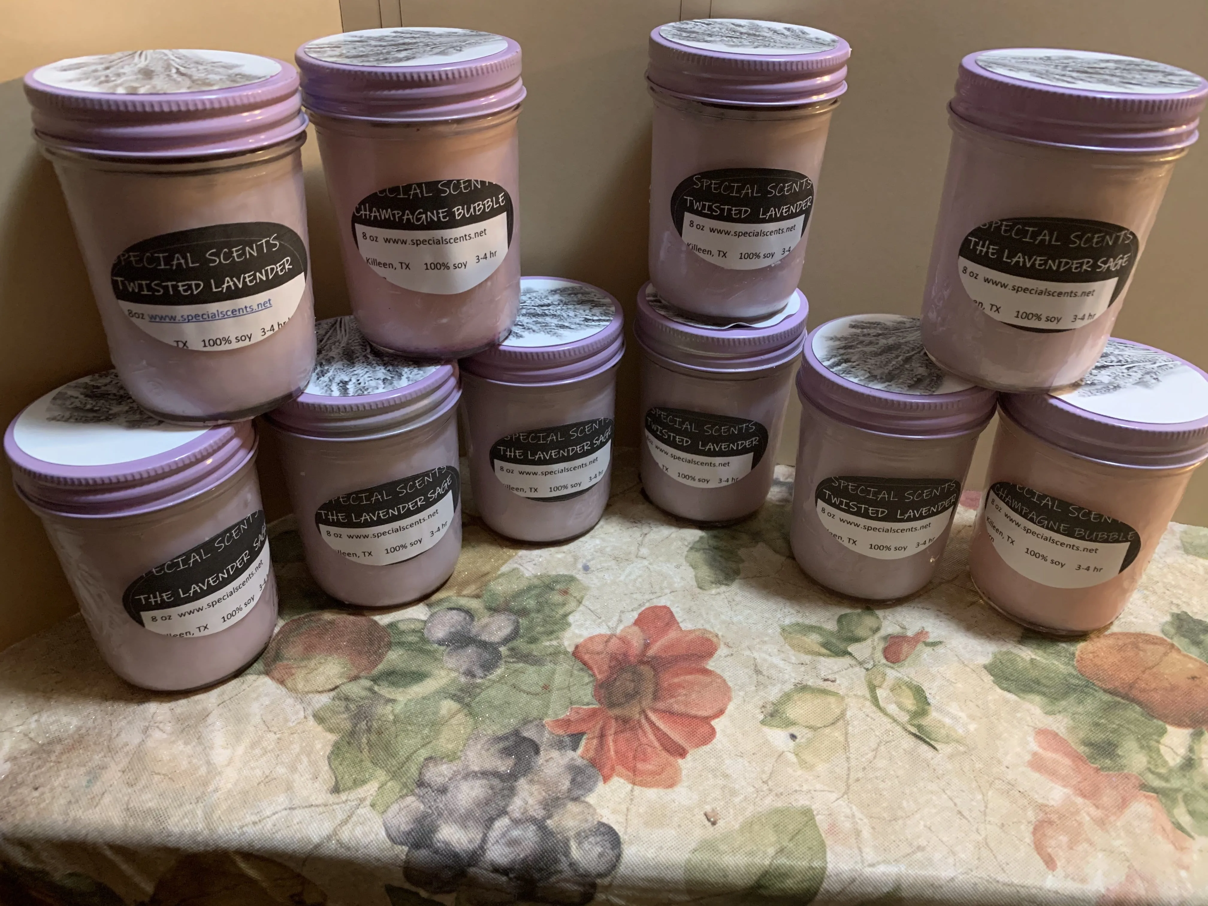 Lavender Candle Collection