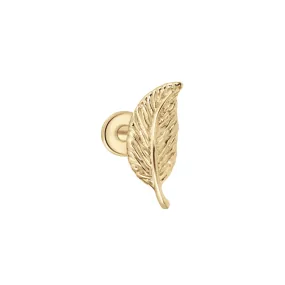 Leaf Flat Back Earring