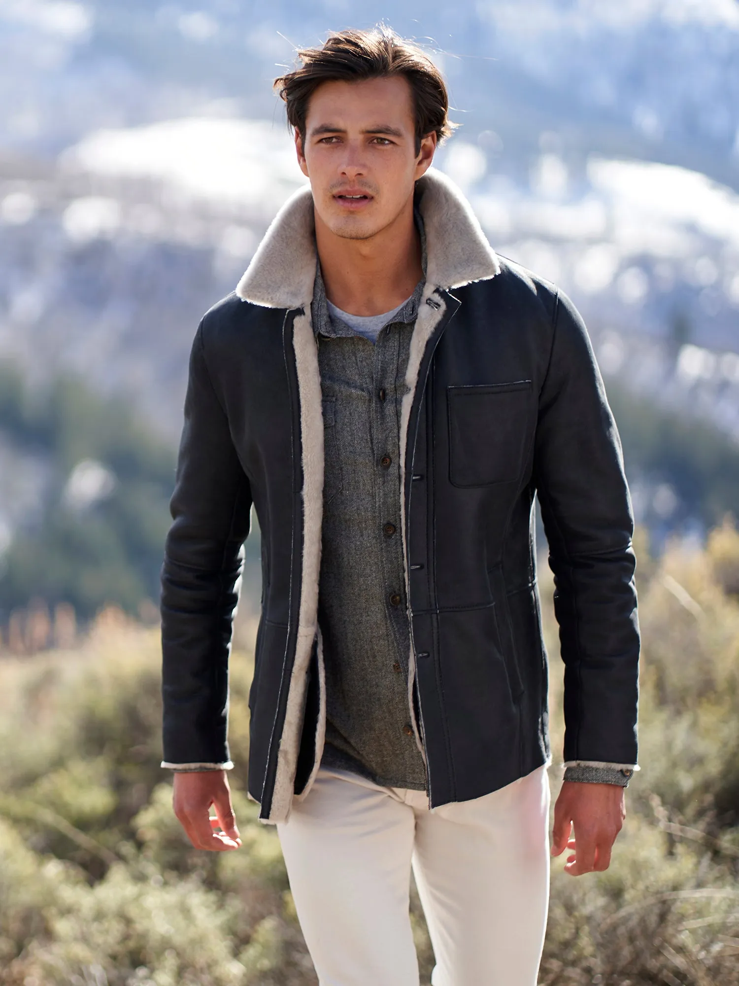 Leander Shearling Coat