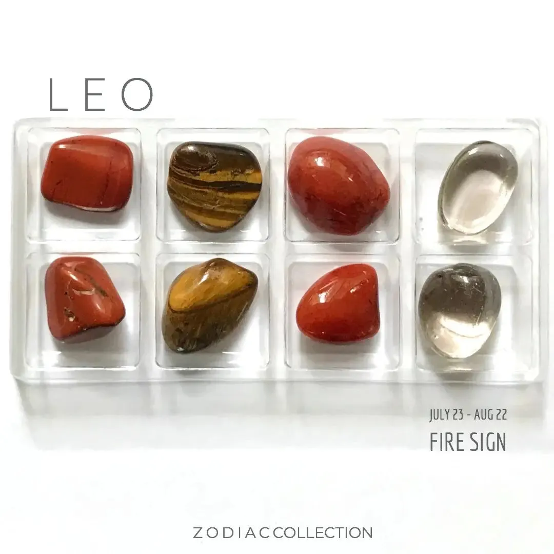 Leo Zodiac Crystal Collection