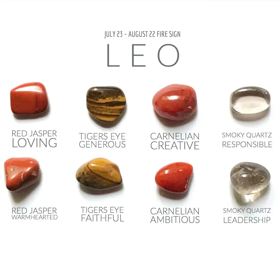 Leo Zodiac Crystal Collection