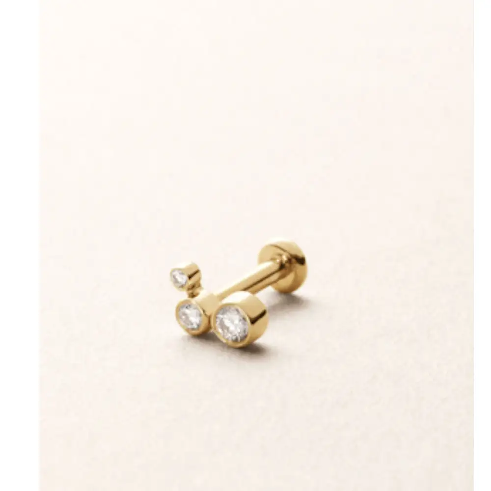 MBF Coco Labret, 14k Yellow Gold