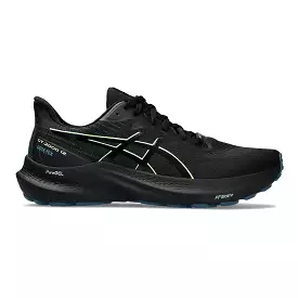 Men's Asics GT-2000 12 GTX, Black/Illuminate Green, 10 D Medium