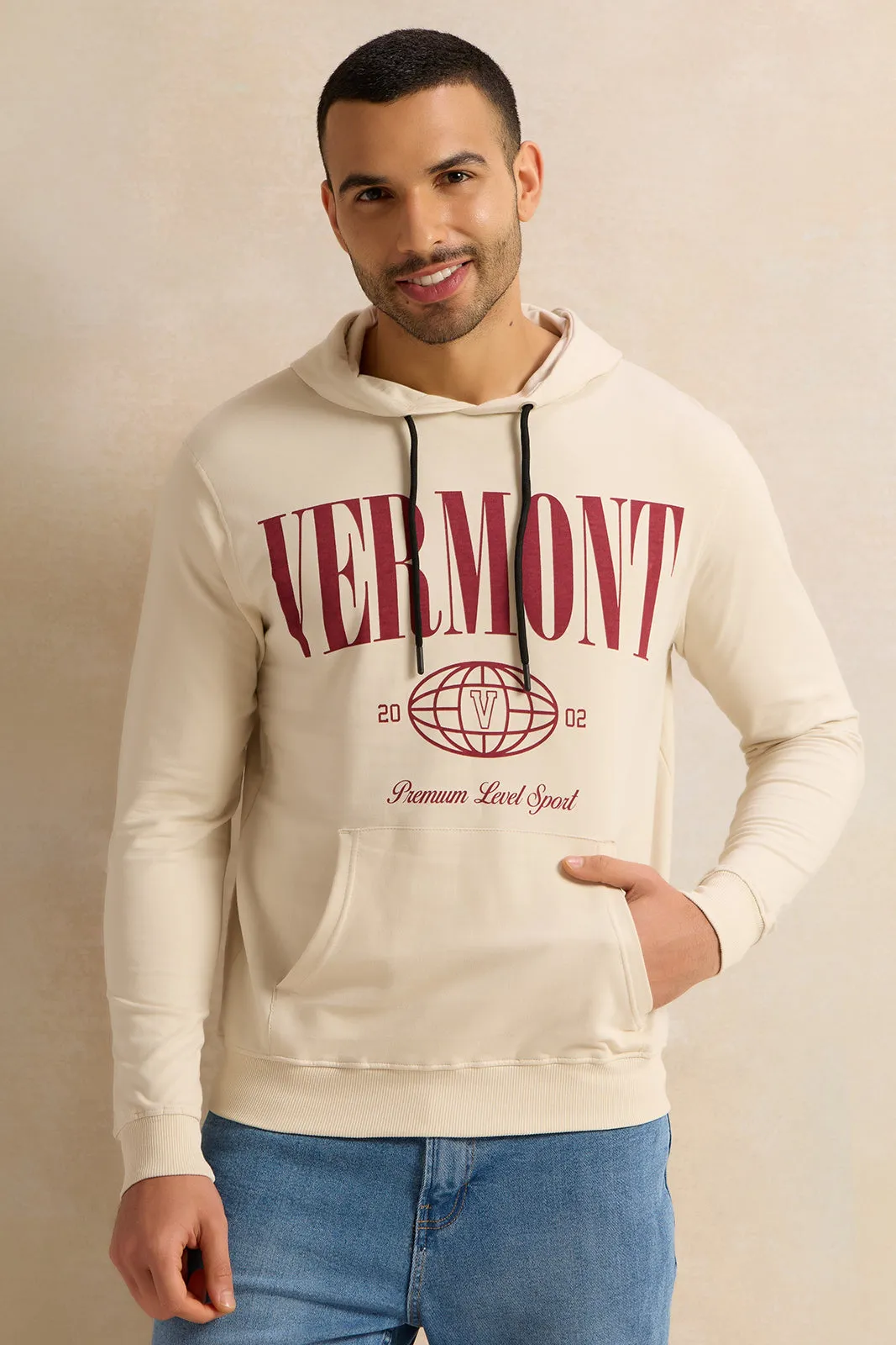 Mens Fleese Hooded Sweatshirt