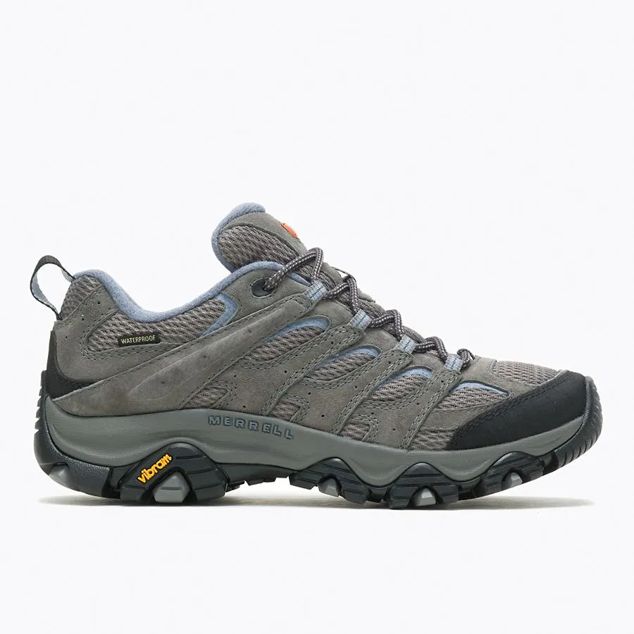 Merrell Womens Moab 3 Waterproof Hiking Shoes-Granite