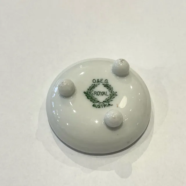 Mini Trinket Dish ? White