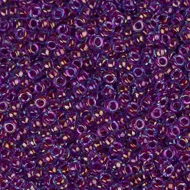 Miyuki Boncuk, MiyukiRoundBeads15/0-0352 Purple Lined Amethyst AB