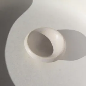 MoonMoon Ceramics - Matte White Tiny Ring Dish