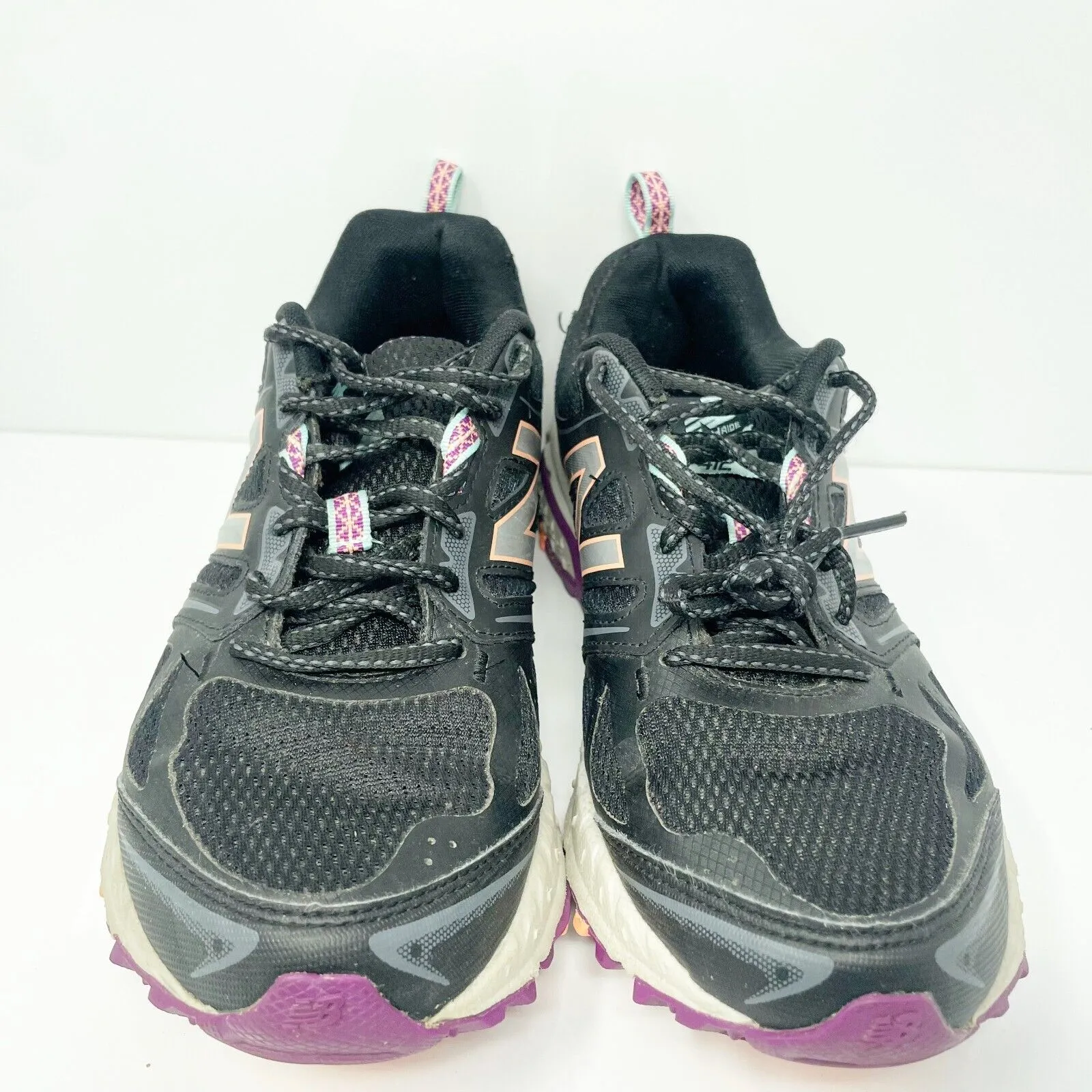 New Balance Womens 412 V3 WTE412K3 Black Running Shoes Sneakers Size 8.5 B