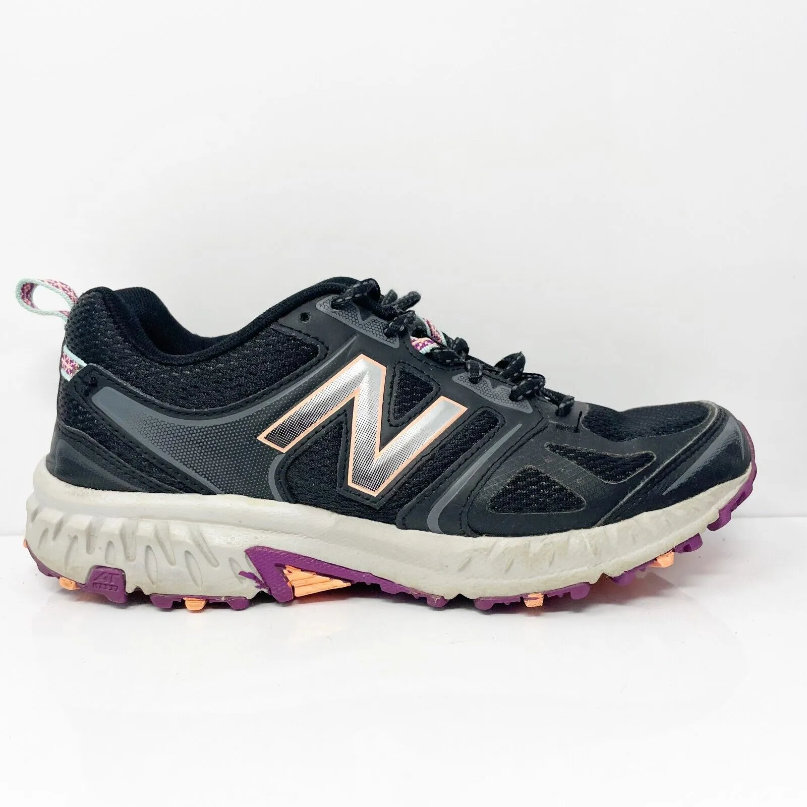 New Balance Womens 412 V3 WTE412K3 Black Running Shoes Sneakers Size 8.5 B