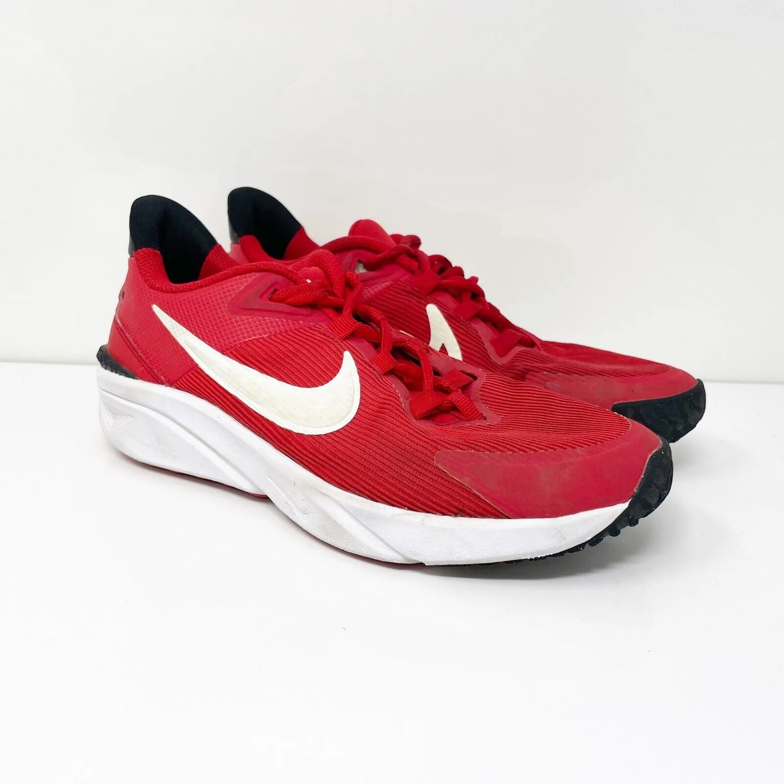 Nike Boys Star Runner 4 DX7615-600 Red Running Shoes Sneakers Size 5.5Y