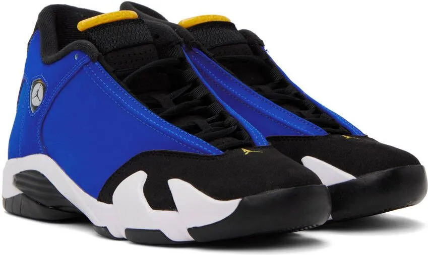 Nike Jordan Blue & Black Air Jordan 14 Retro Sneakers