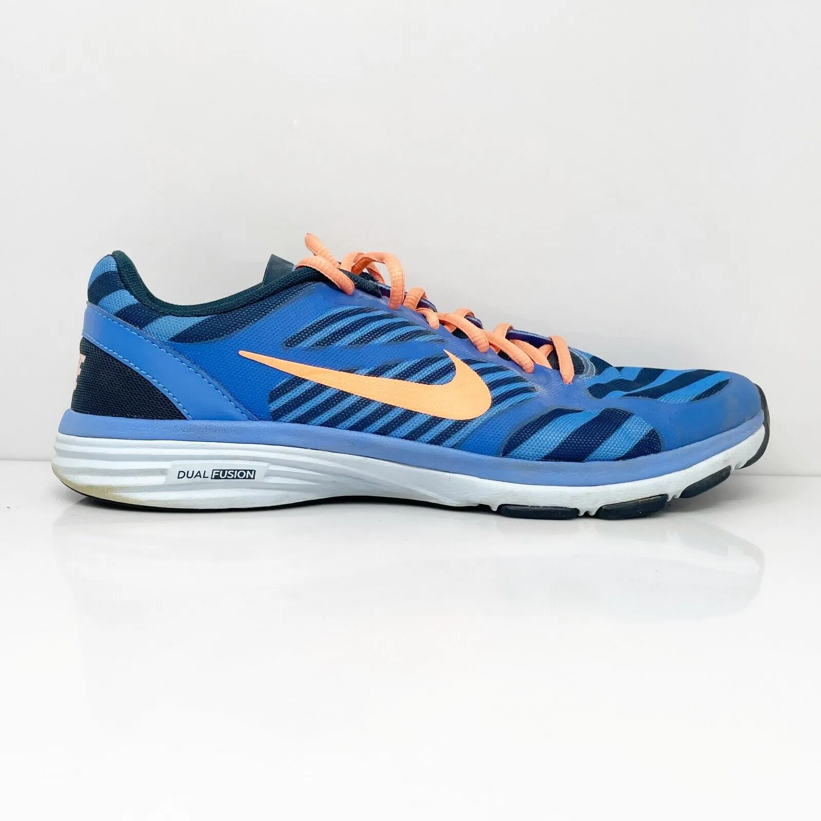 Nike Womens Dual Fusion TR 579812-404 Blue Running Shoes Sneakers Size 10