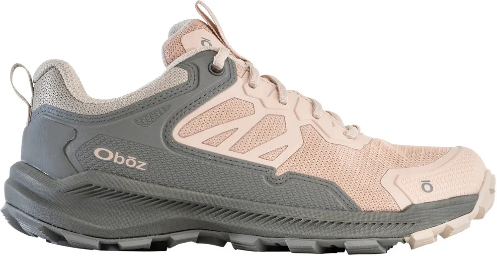 Oboz Women’s Katabatic Low Hiking Shoes-Dusty Rose