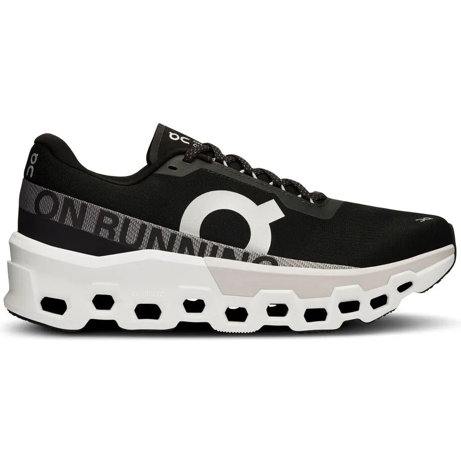 On Men's Cloudmonster 2 Running Shoes Black / Frost