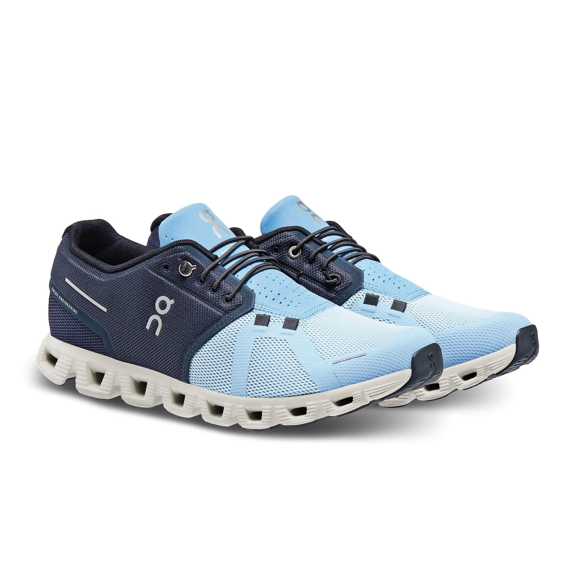 On Running Men's Cloud 5 Running Shoe in Midnight Chambray