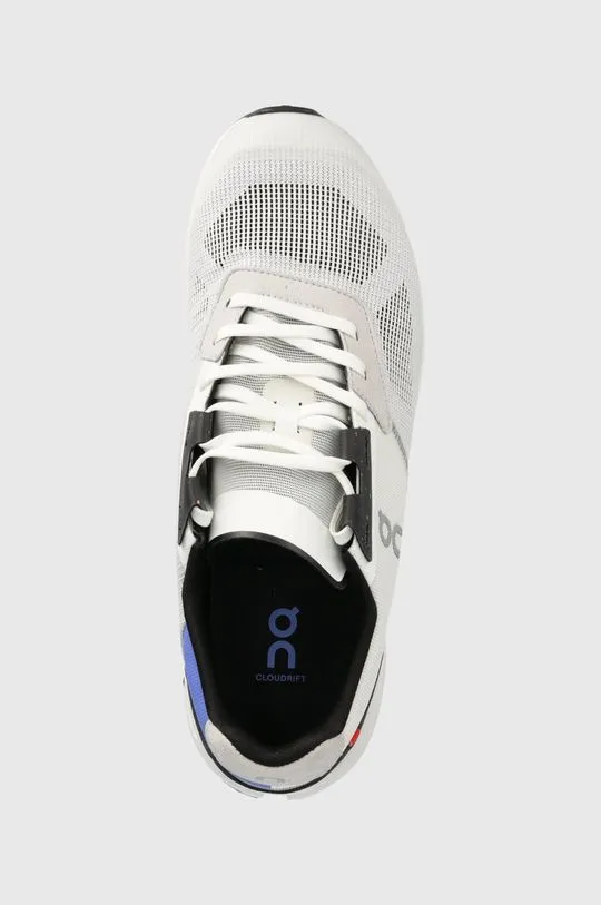 On-running running shoes Cloudrift white color