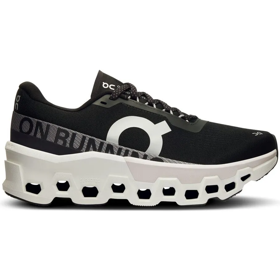 On Women's Cloudmonster 2 Running Shoes Black / Frost