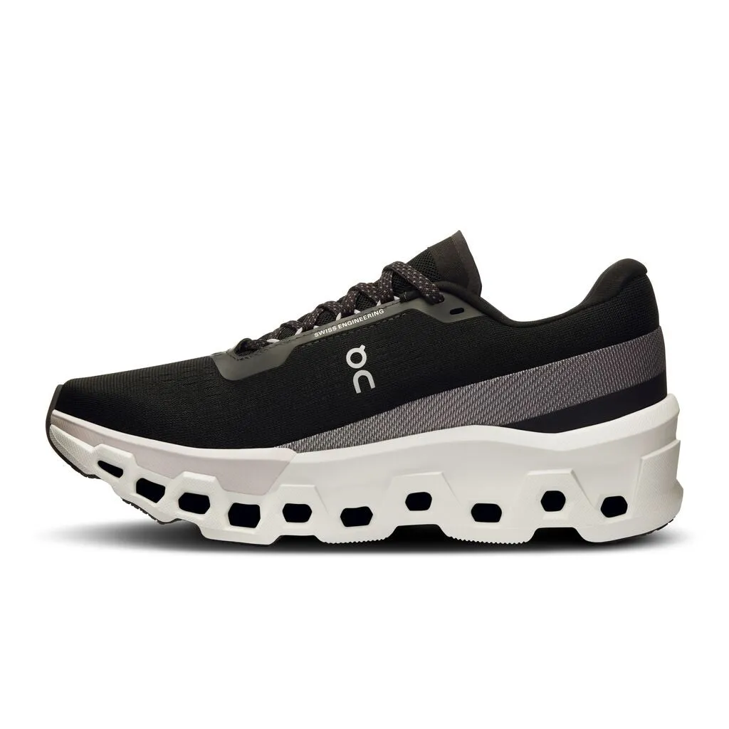 On Women's Cloudmonster 2 Running Shoes Black / Frost