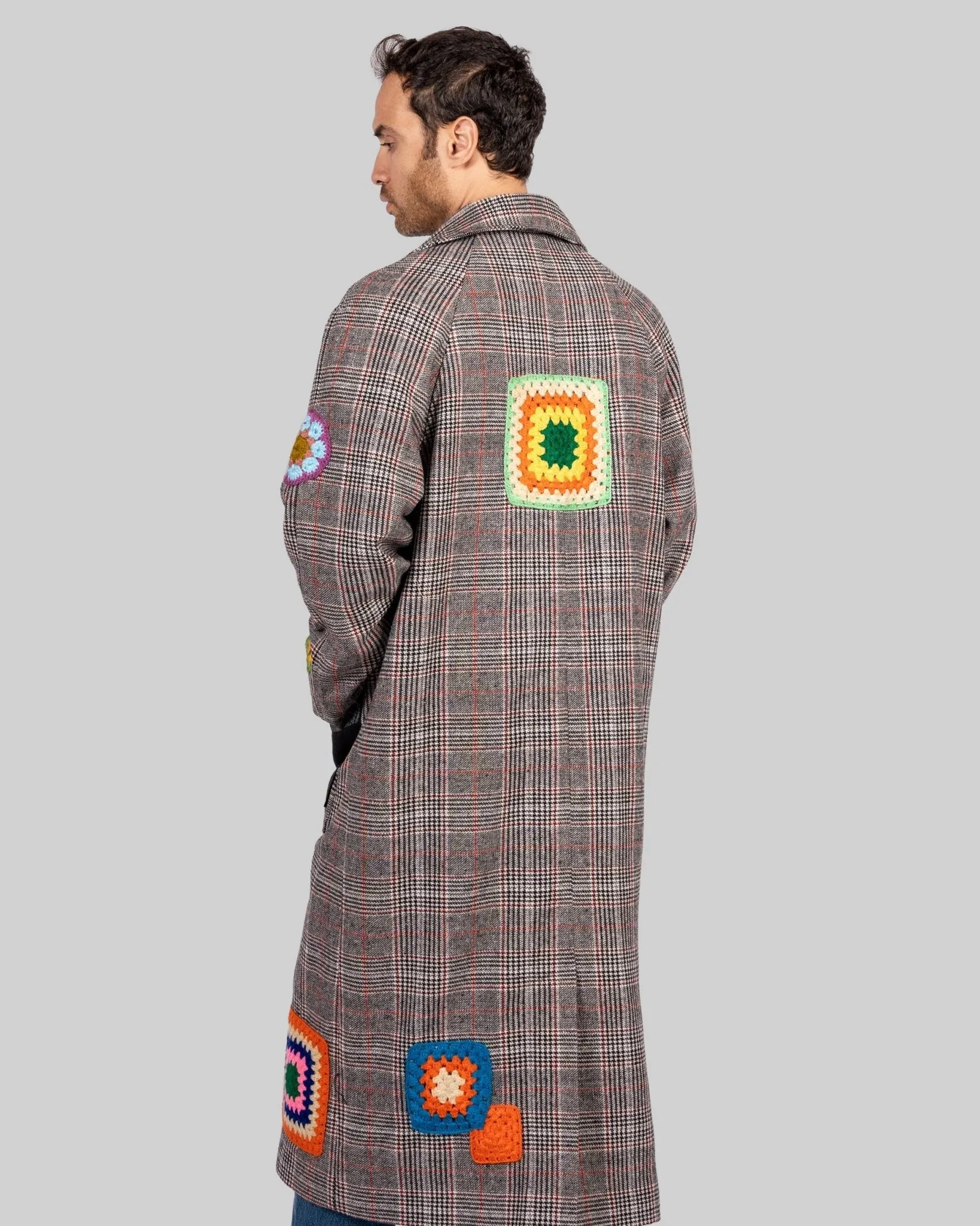 Patchwork Long Coat