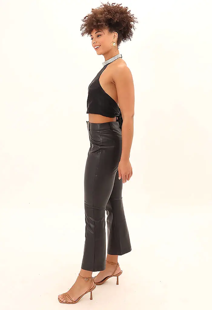 Paz Vegan Leather Pant