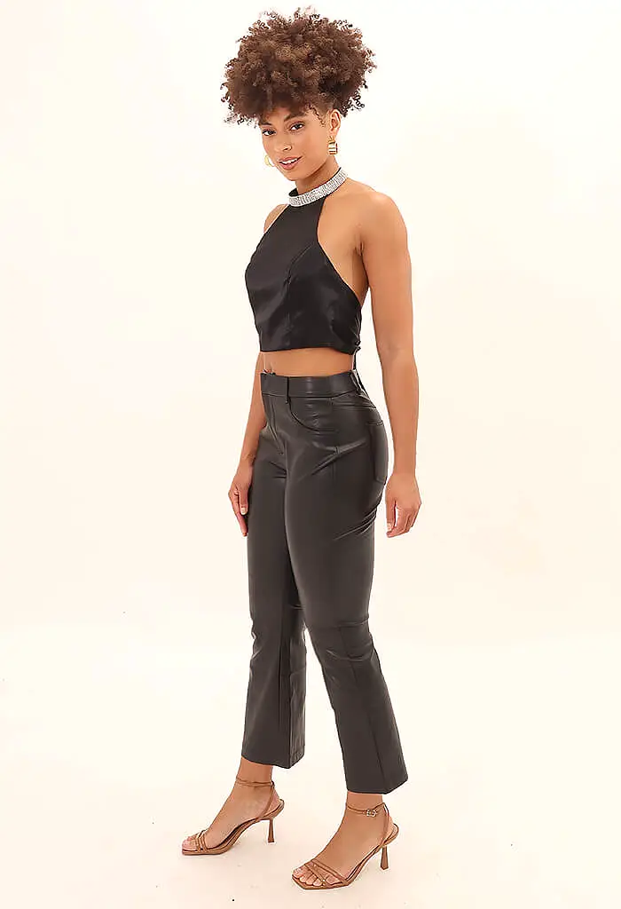 Paz Vegan Leather Pant