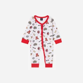 PIGIAMA NEONATO MILAN TEDDY COLLECTION