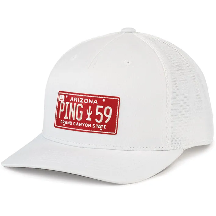 Ping License Plate Snapback 35926