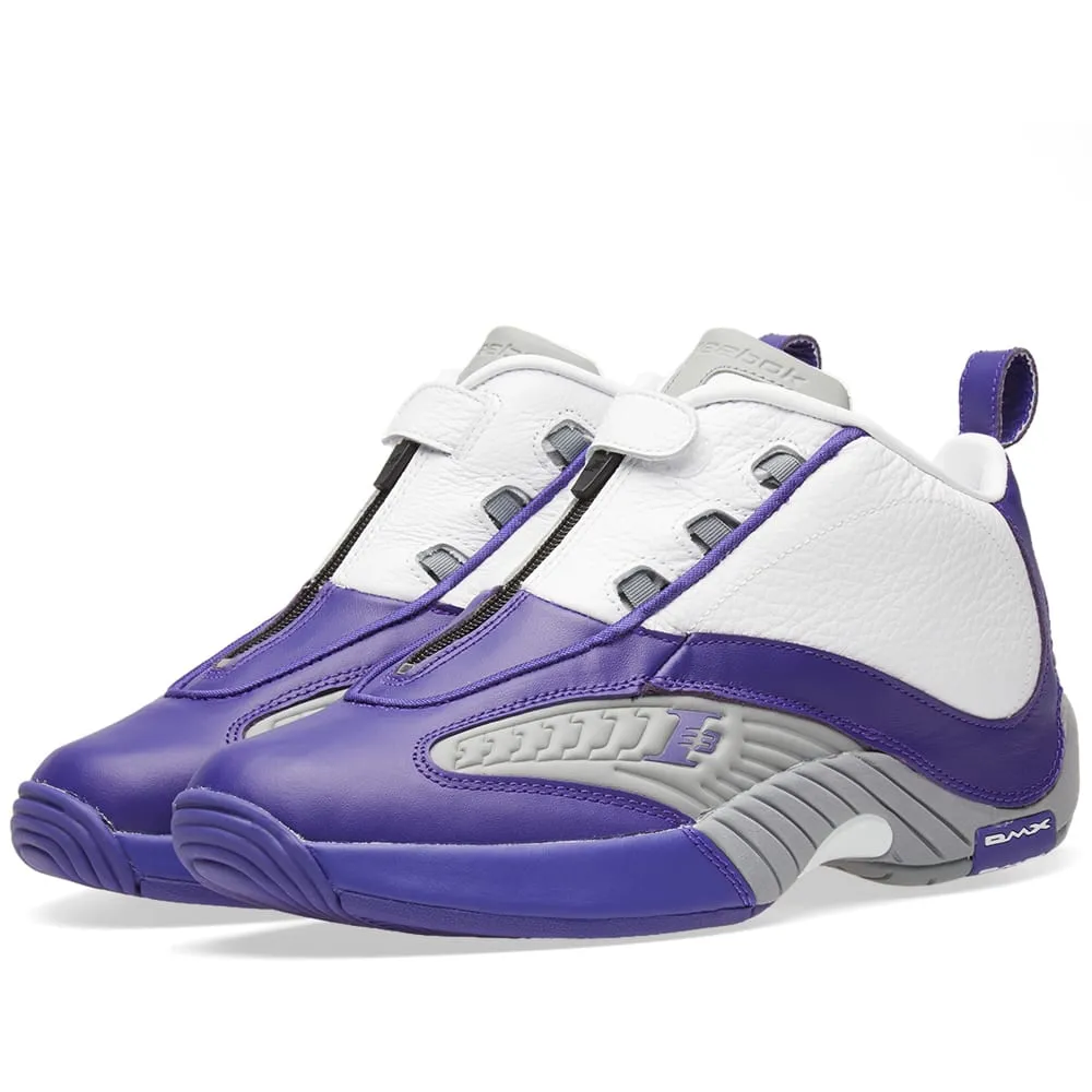 Reebok Answer IV PETeam Purple & Flat Grey