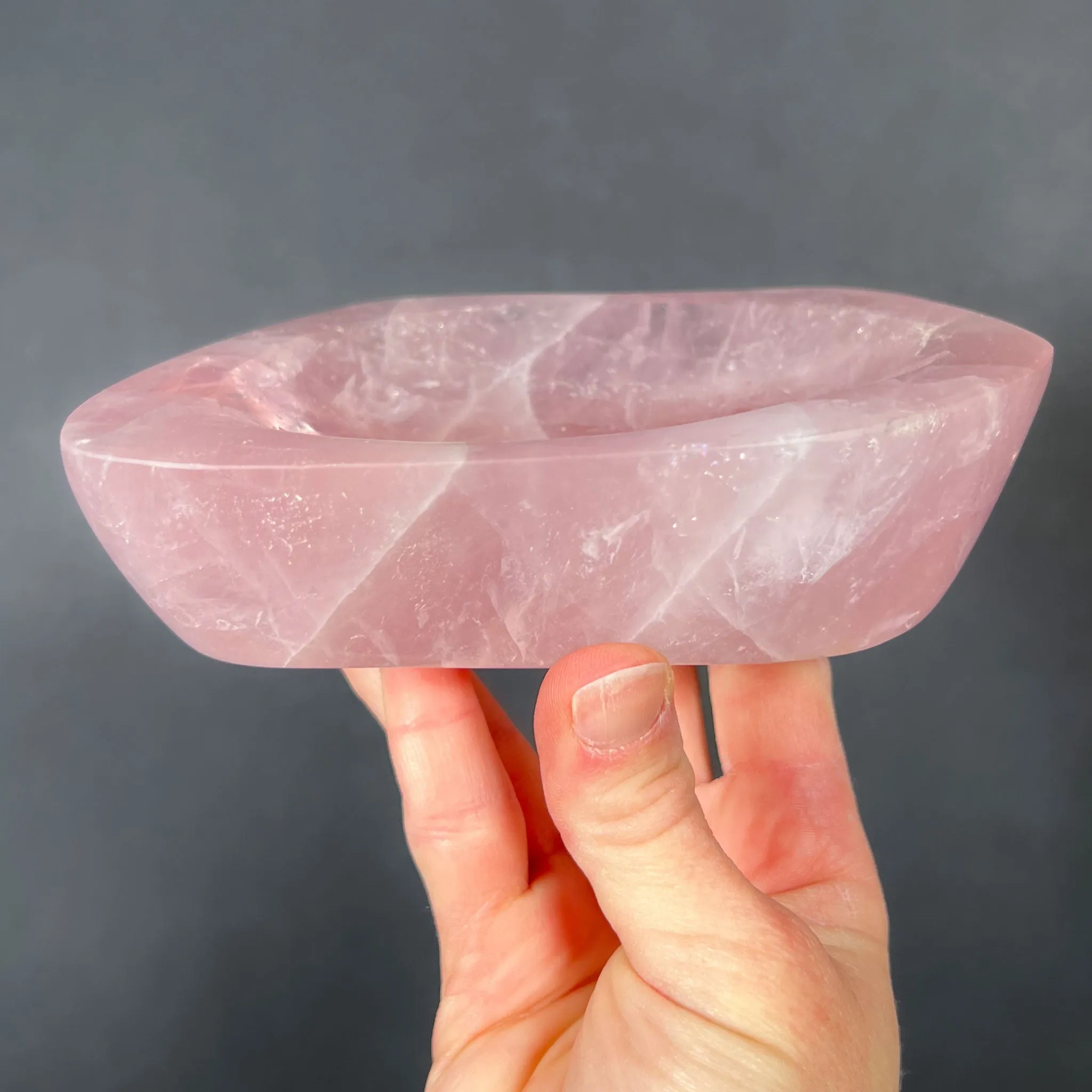 Rose Quartz Dish