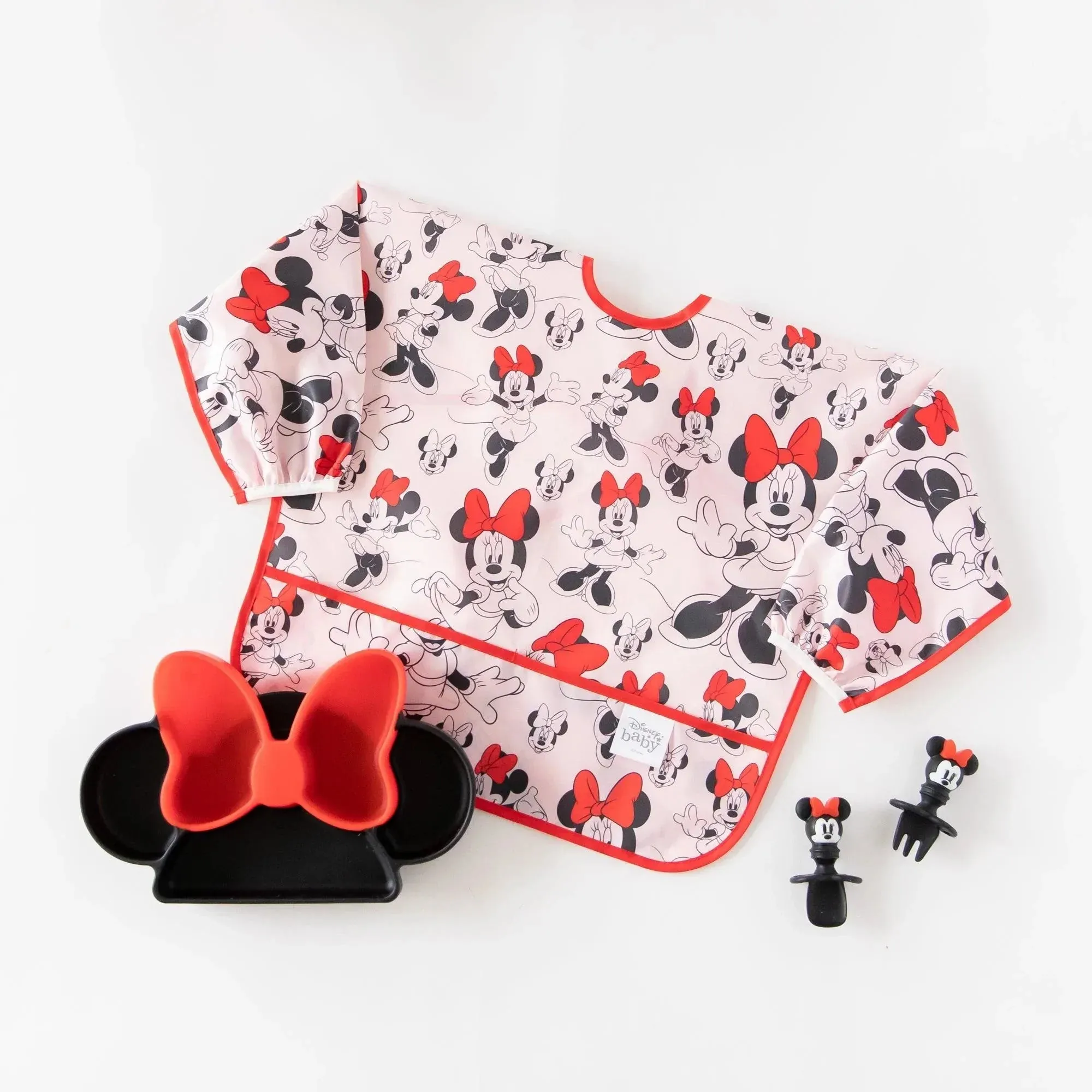 Silicone Grip Dish: Minnie Mouse