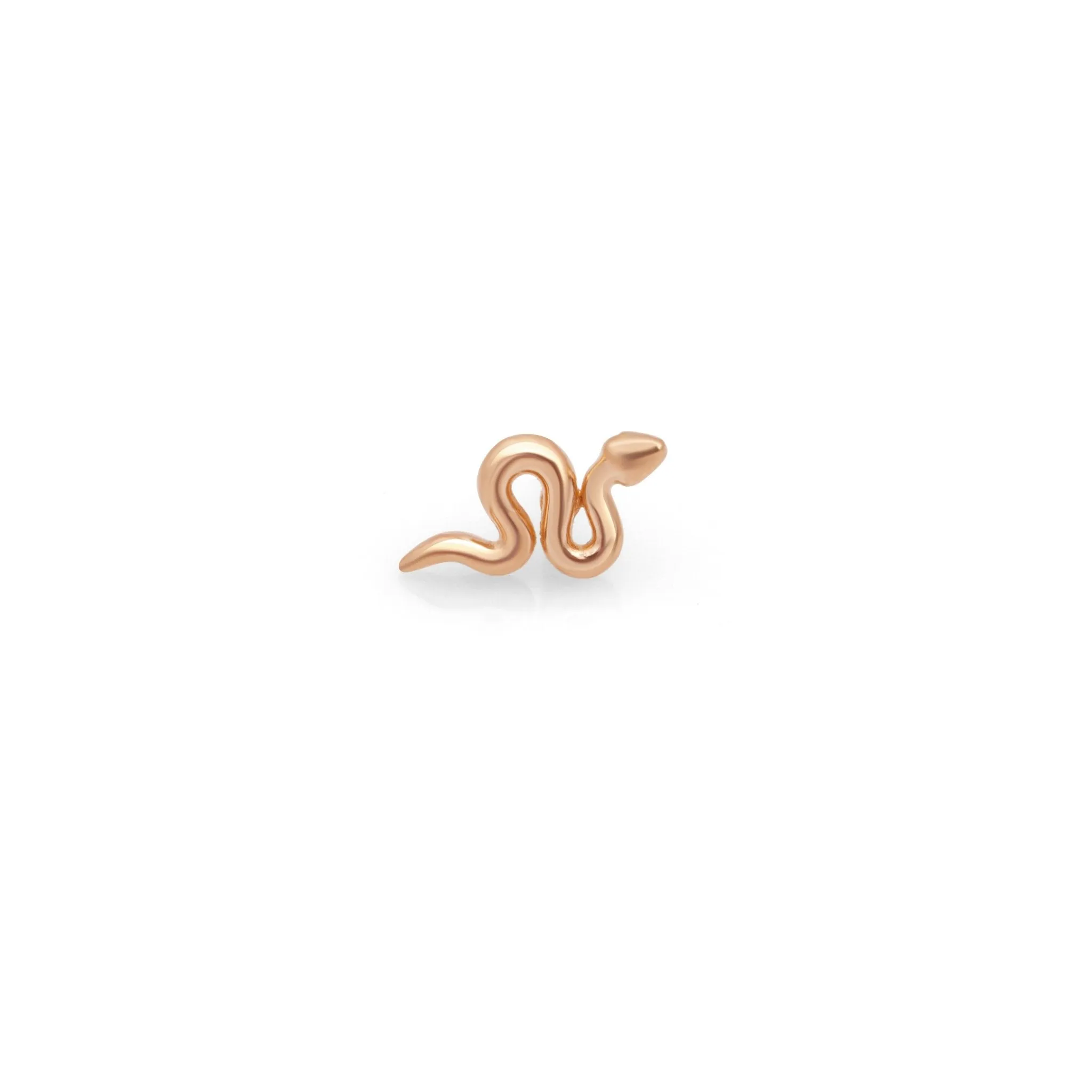 Snake Flat Back Earring