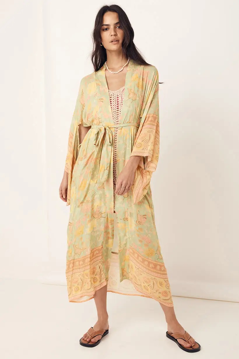 Spell & the Gypsy Butterfly Maxi Robe Maxi Botanical