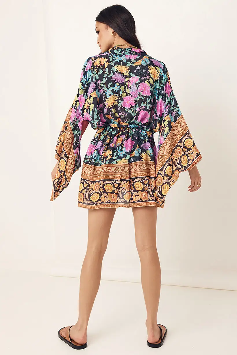 Spell & the Gypsy Butterfly Short Robe Firefly