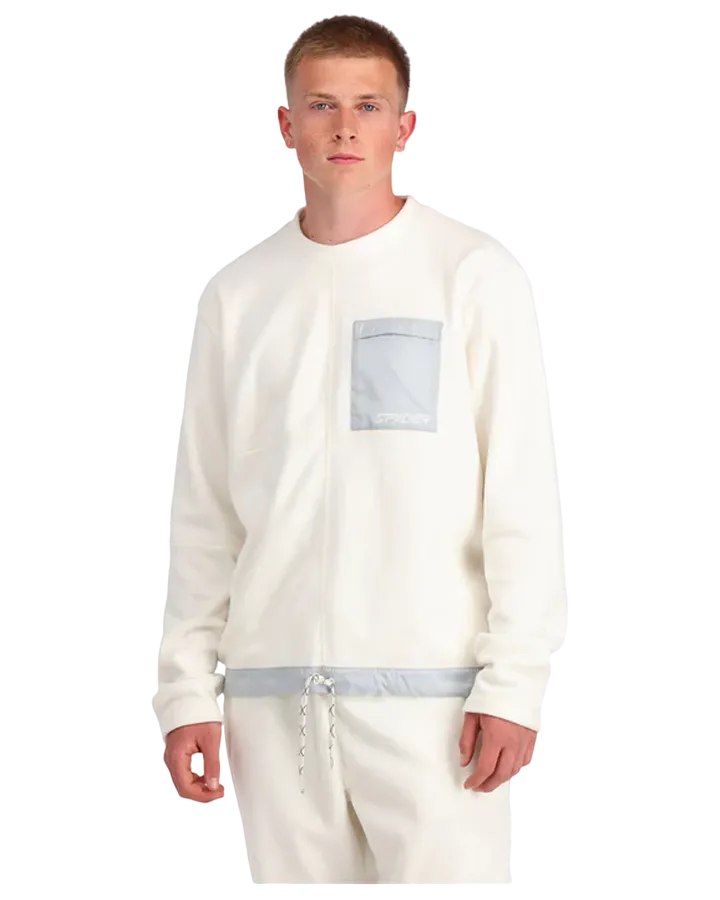 Spyder Unisex Lounge Crew Vanilla Ice 2023 | Hoodies/Pullovers Mens | Snow Skiers Warehouse