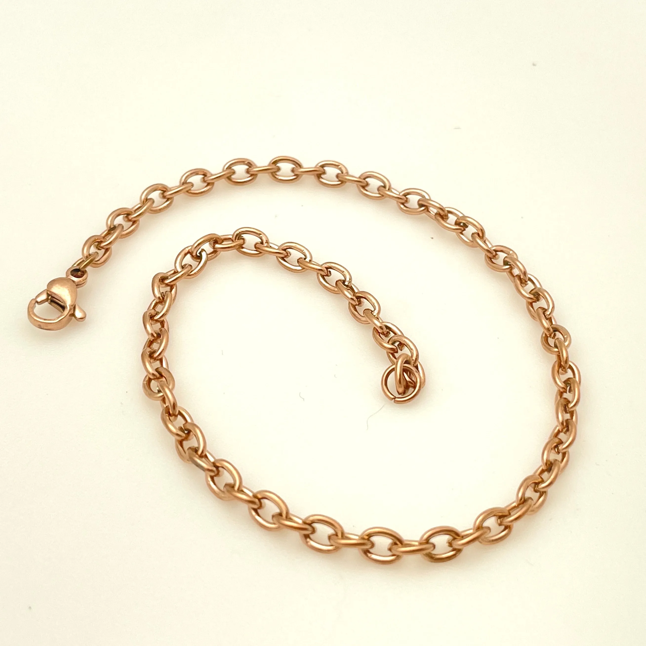 Stainless Steel Cable Chain Anklet