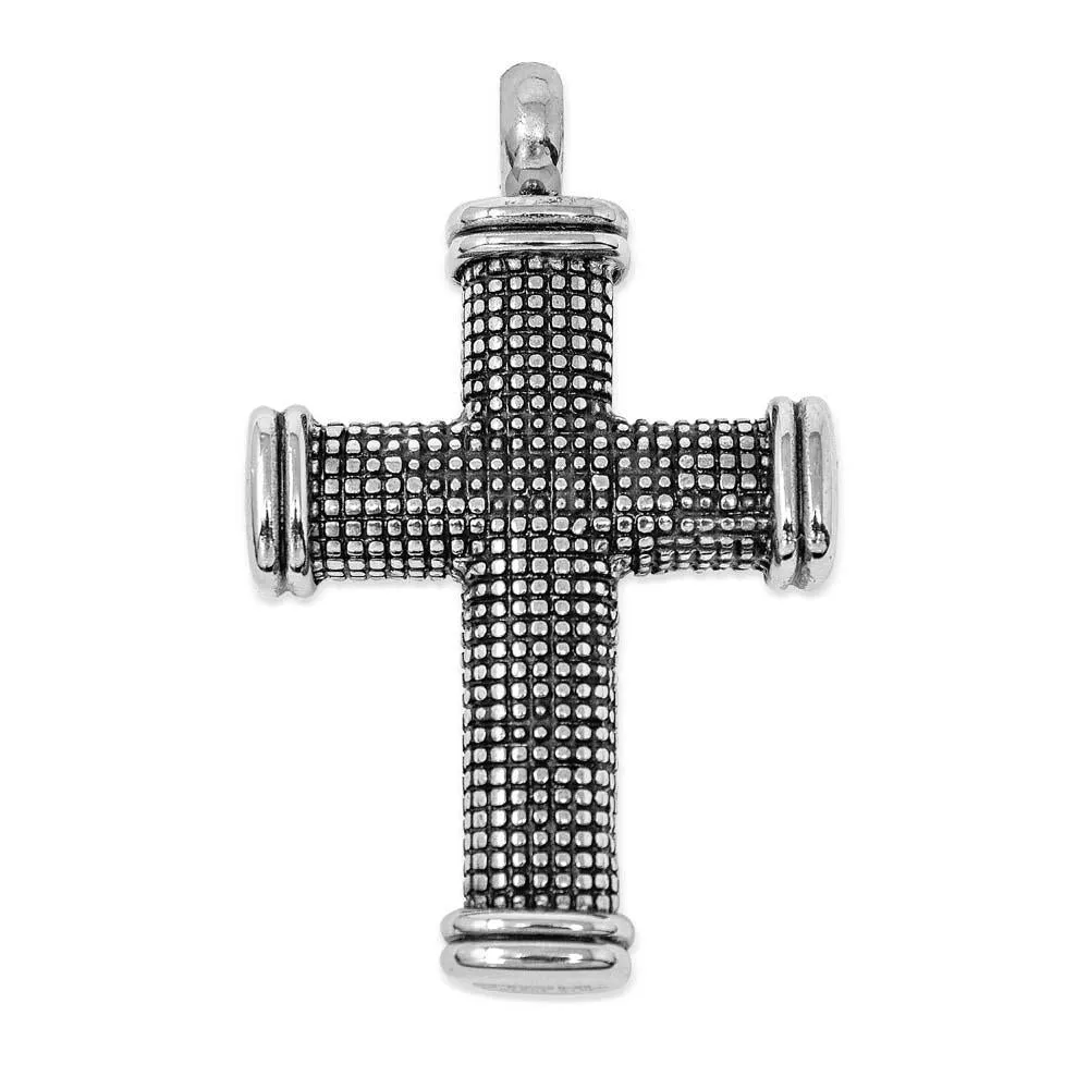 Stainless Steel Cross Pendant Large