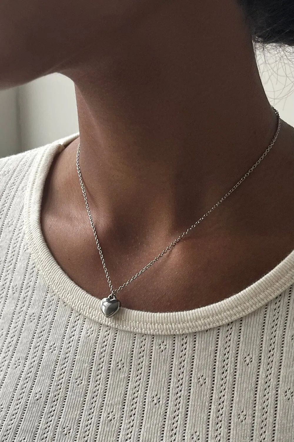 Stainless Steel Heart Necklace