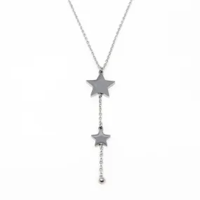 Stainless Steel Stars Pendant Necklace