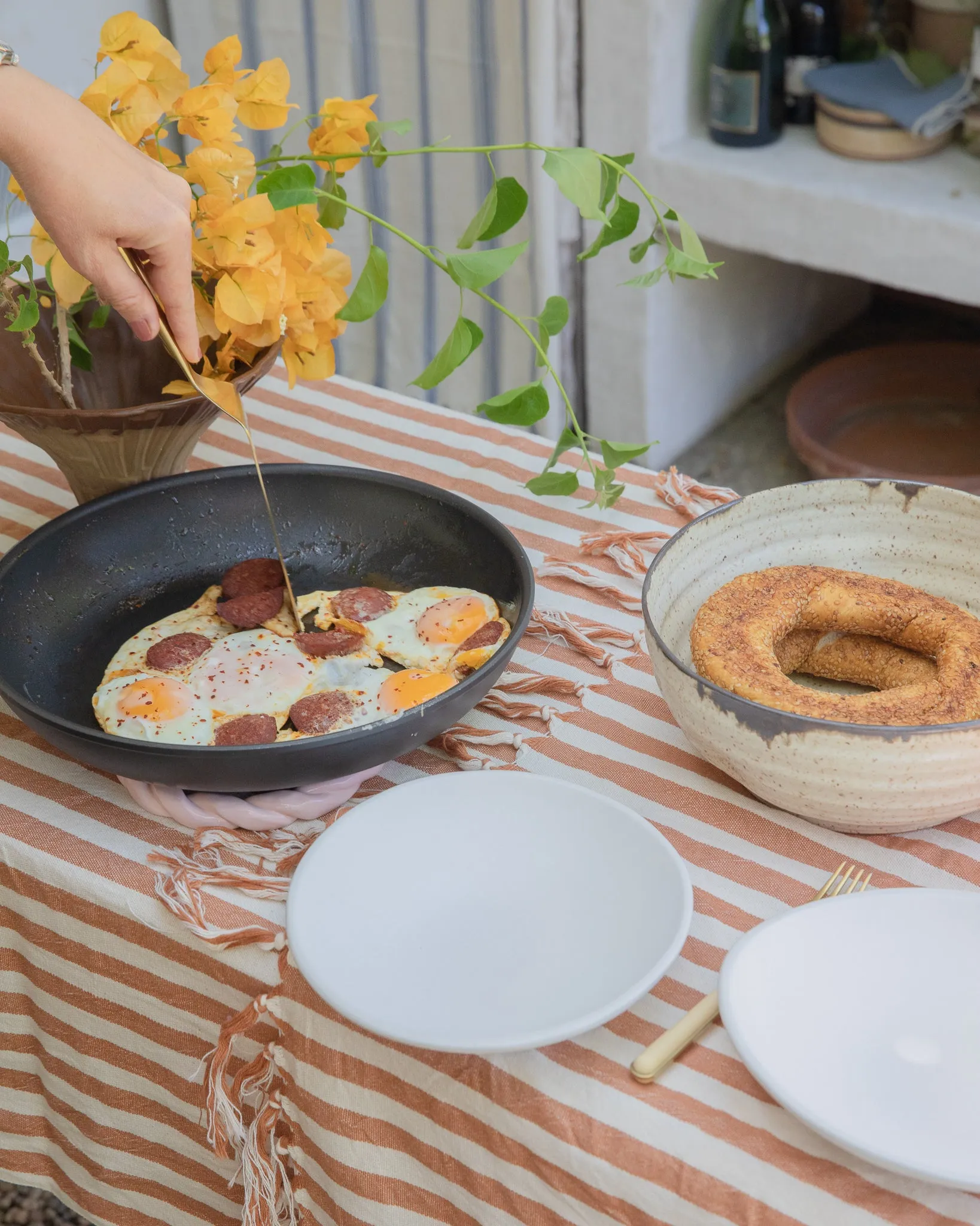 Stoneware Dessert Plate