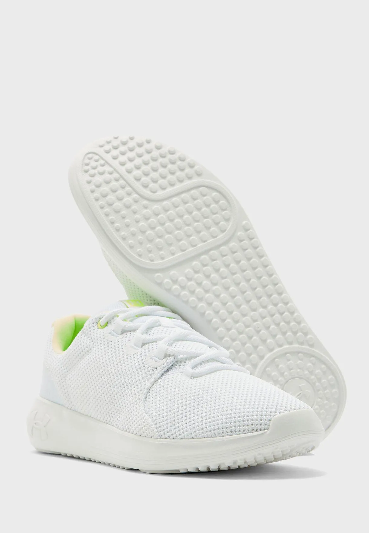 Tenis Under Armour Ripple Para Caballero Blanco