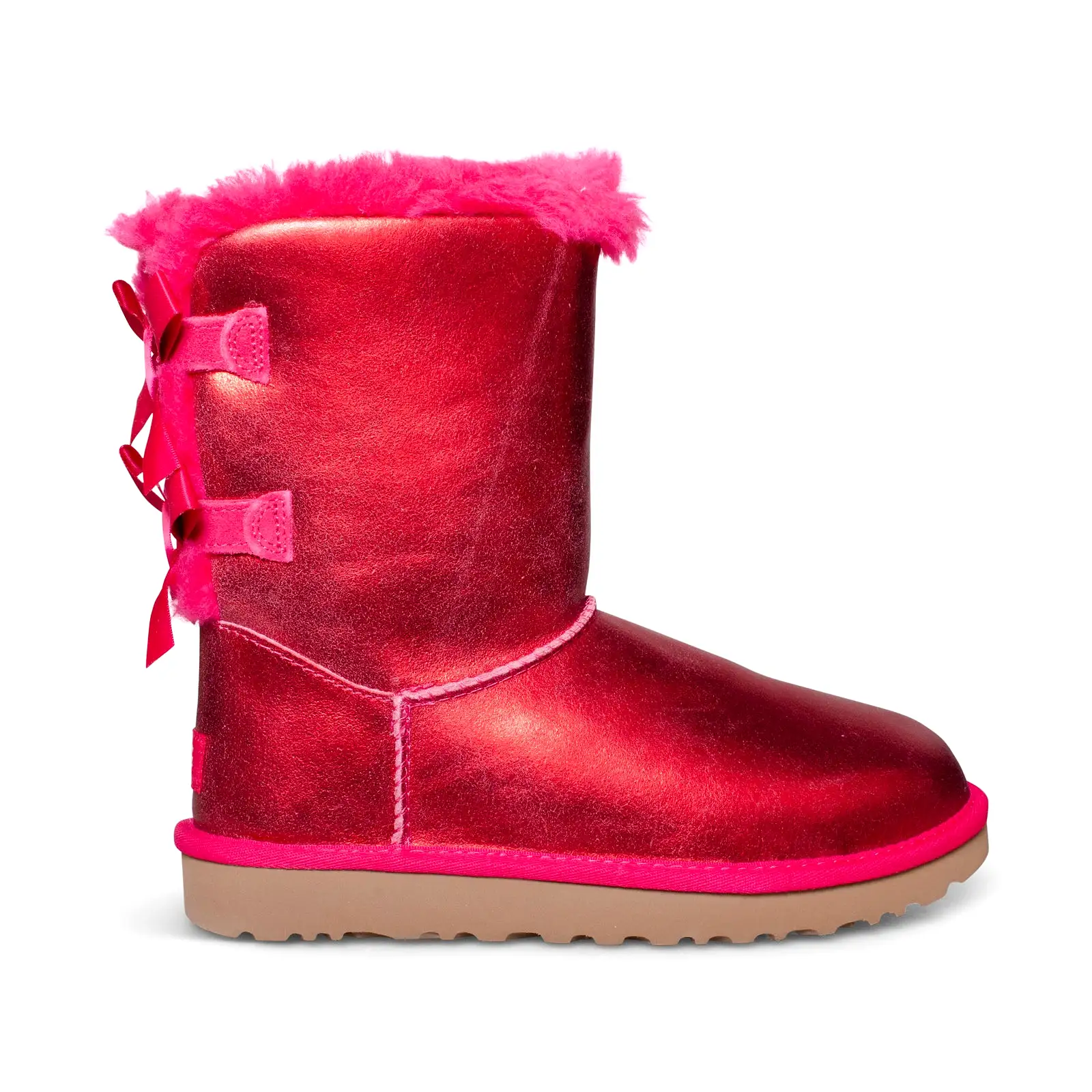 UGG Bailey Bow Glisten Radish Boots - Women's