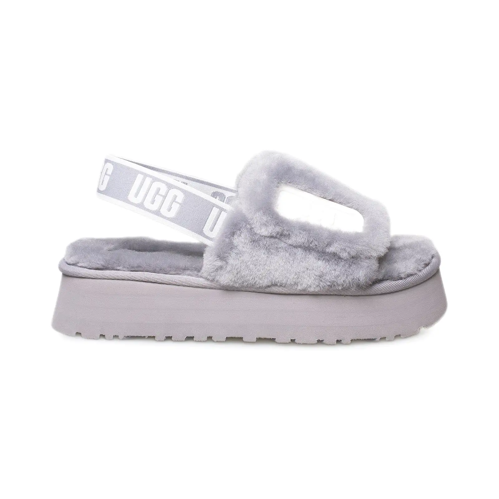 UGG Disco Slide Soft Amethyst Sandals - Women's