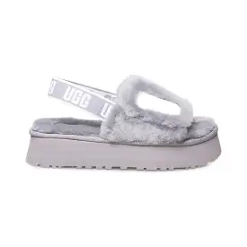 UGG Disco Slide Soft Amethyst Sandals - Women's