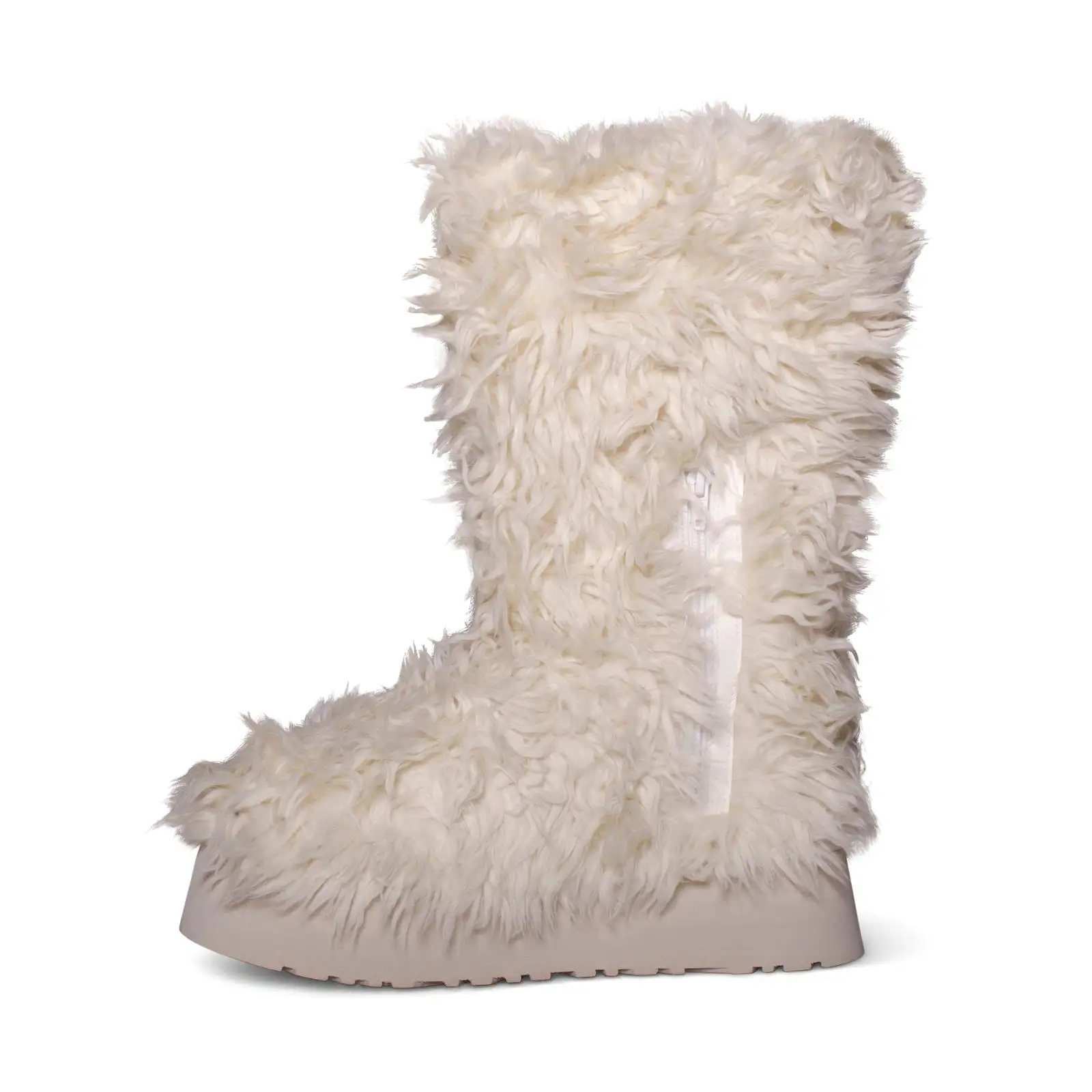 UGG Fluff Momma Sugar White Boots - Women's