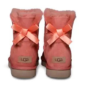 UGG Mini Bailey Bow II Crabshell Boots - Women's